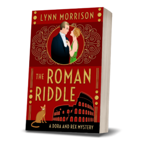 The Roman Riddle by Lynn Morrison paperback